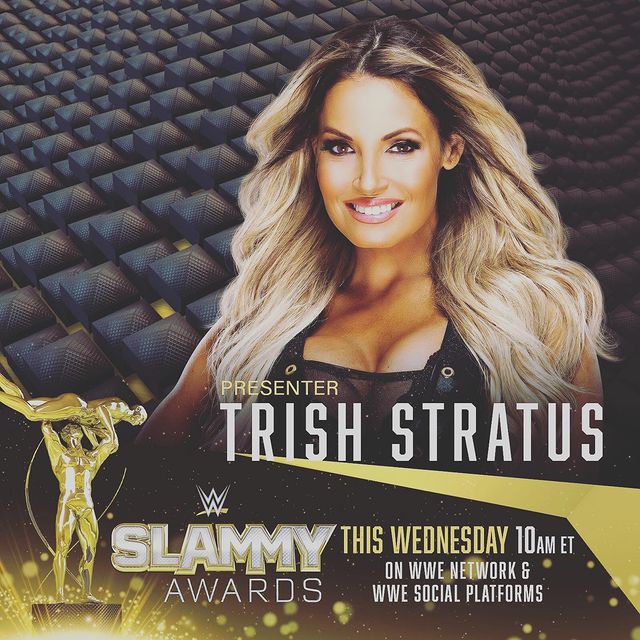 Trish Stratus to present 2020 Slammy Award