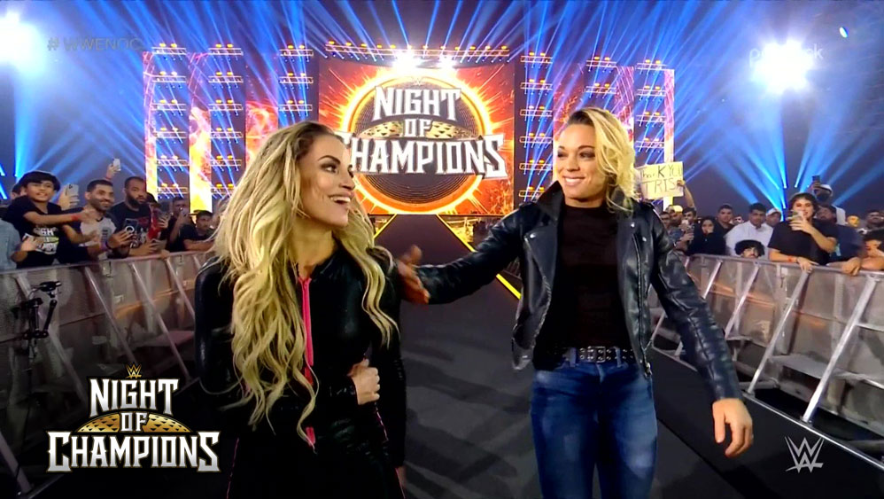 Night of Champions results: Trish adds muscle