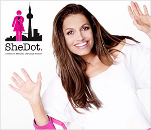 Trish joins Toronto's festival of funny women; hosts SheDot Festival Gala