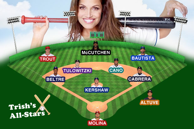 Trish's 2014 All-Star baseball team