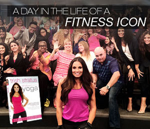 A day in the life of a fitness icon