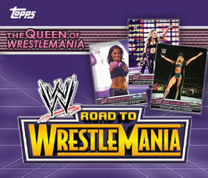 Exclusive: First look at 'The Queen of WrestleMania' series from Topps