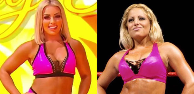 Mandy Rose pays tribute to Trish Stratus with ring gear