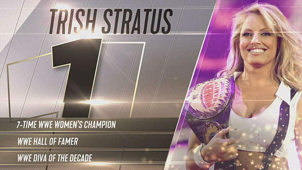 Trish Stratus named WWE's greatest woman superstar