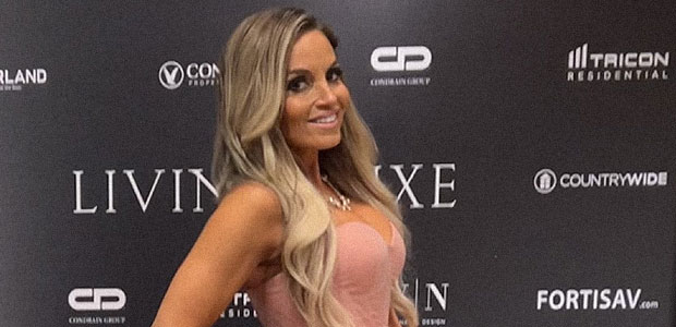 Trish Stratus wows at City Couture event