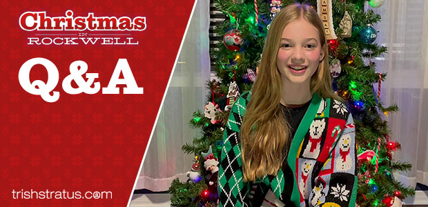 Exclusive: 5 questions w/ young Alyssa from 'Christmas in Rockwell'