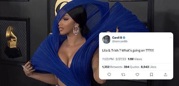 Cardi B, WWE Universe react to Trish's return on Raw