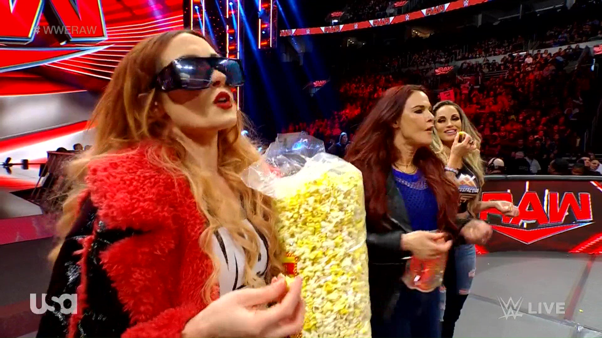 3/20 Raw results: Pass the popcorn