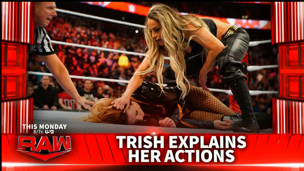 Official 4/17 Raw preview: Trish Stratus explains her betrayal of Becky Lynch