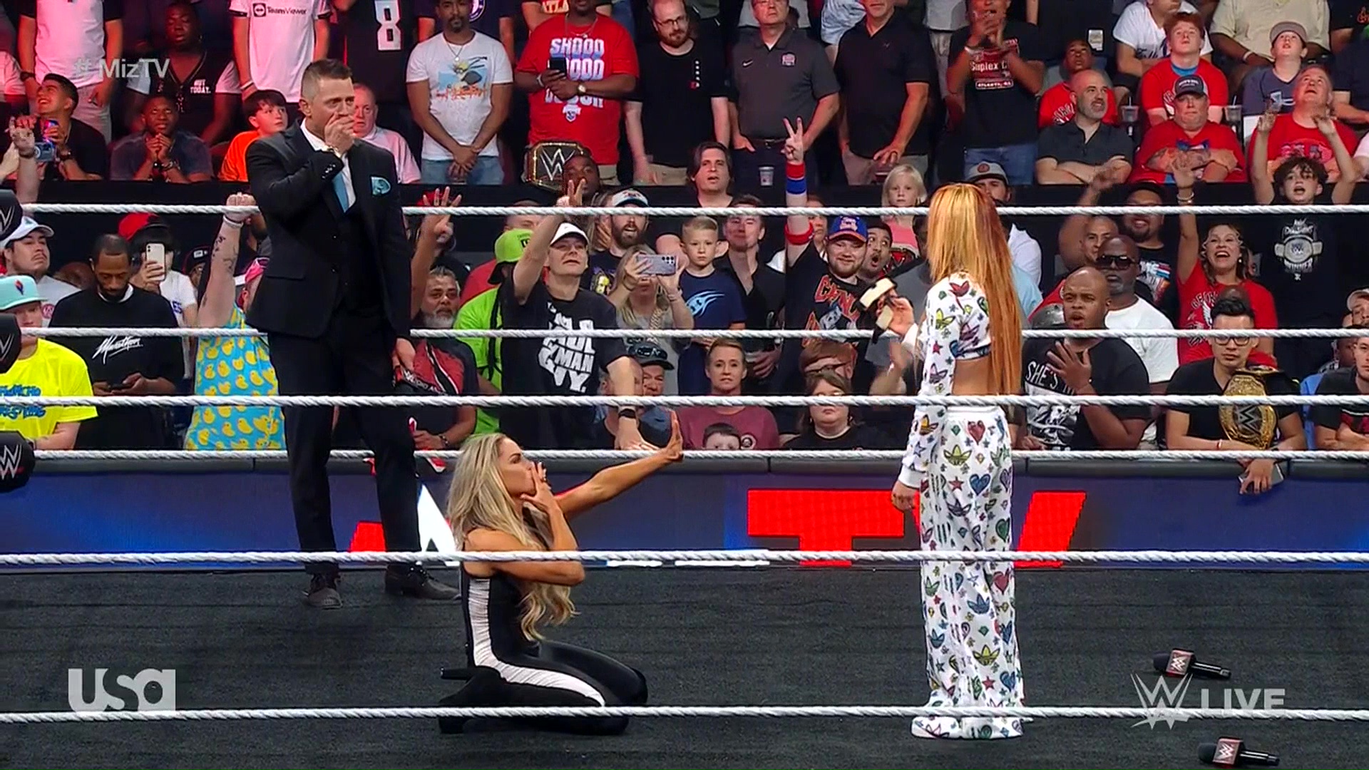 7/17 Raw results: Trish agrees to rematch with Becky if she can defeat Zoey