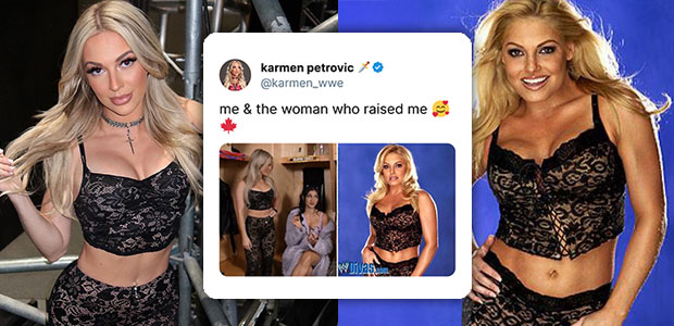 NXT star pays homage to Trish