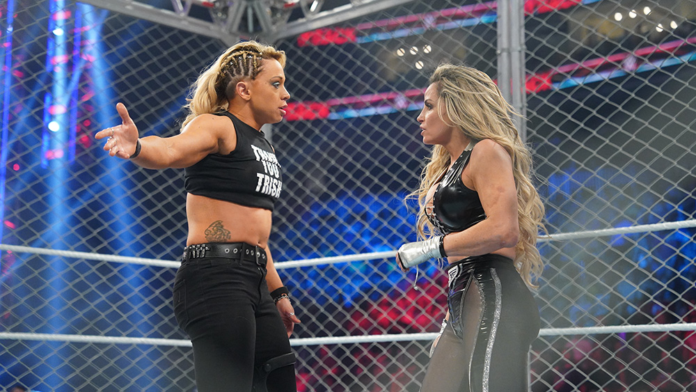 Zoey Stark wonders why things didn't go further with her and Trish Stratus