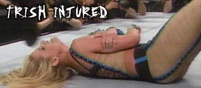 BREAKING: Trish injured at Backlash