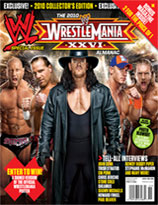 WWE WrestleMania 26 Almanac features tell-all interview with Trish Stratus