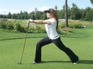 Use yoga to focus on your golf game