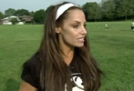 Trish Stratus brings yoga to At My Best Play Day